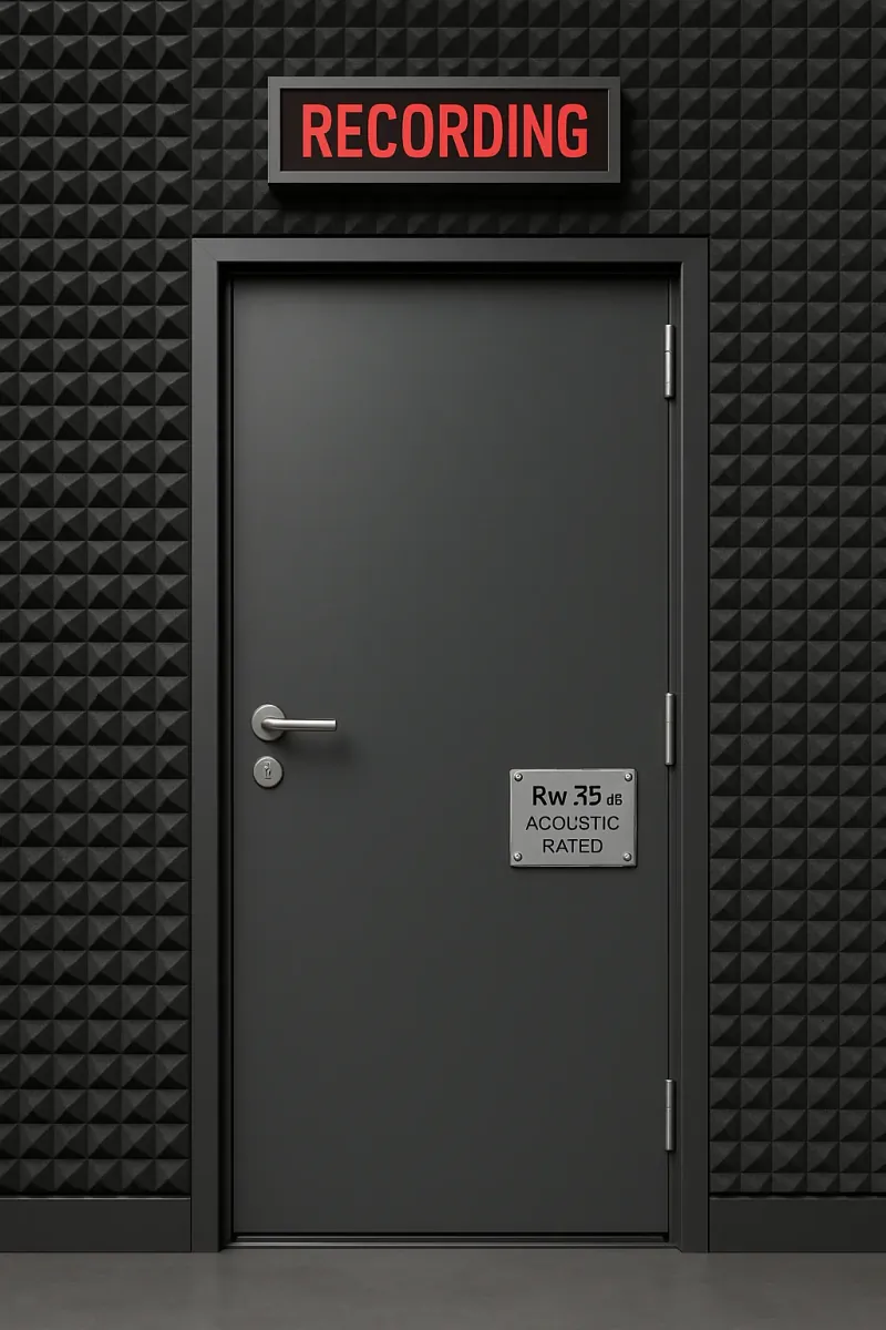 acoustic rated steel doors - professional steel doors available in Bristol from UK manufacturers