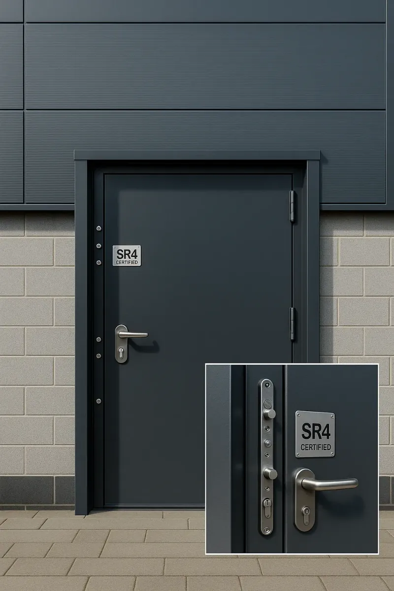 security rated steel doors - professional steel doors available in Bristol from UK manufacturers